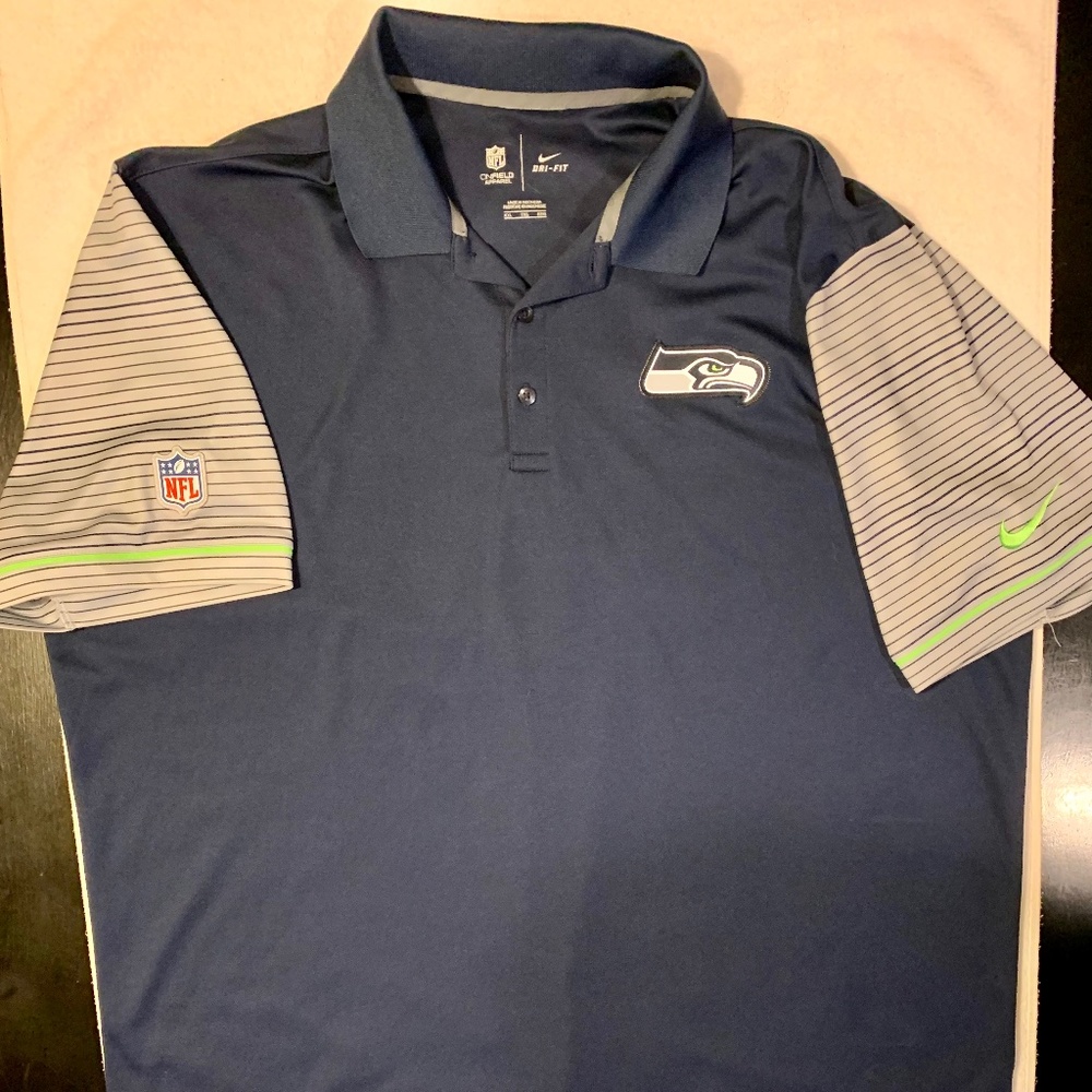 Nike Seahawks Polo Shirt